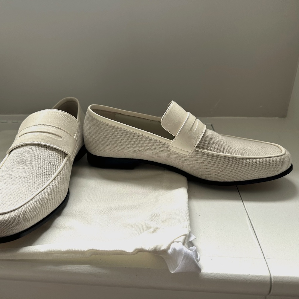 Toteme linen loafers size EU 40